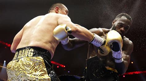 Deontay Wilder vs Zhilei Zhang fight results: Round by .